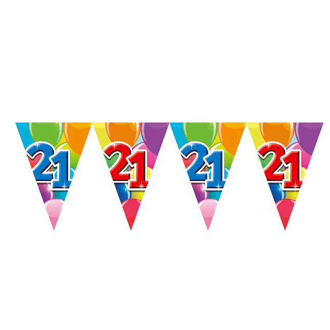 21 Jaar Slinger 10m van WeFiesta koop je bij Partywinkel