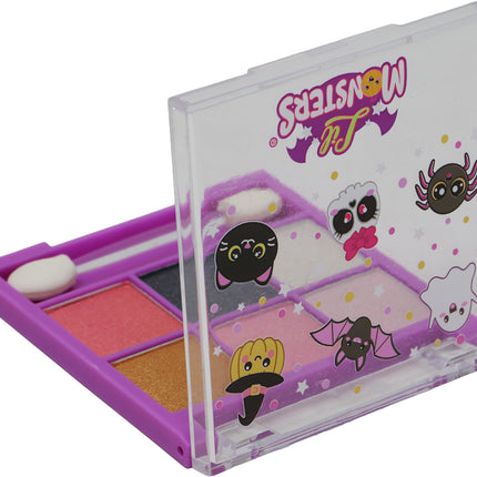 Halloween-Make-up-Palette, lila, für Kinder