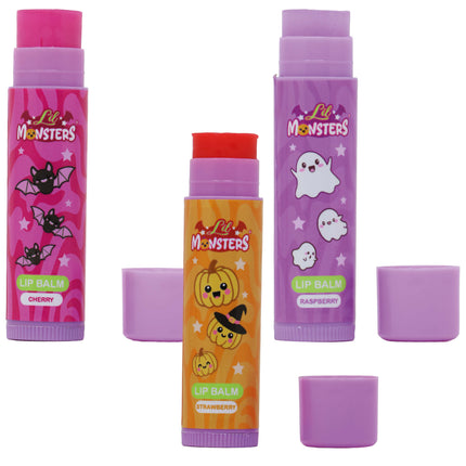 Halloween-Lipgloss für Kinder, 3er-Pack