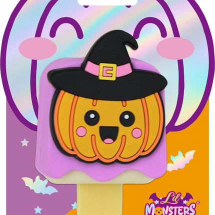 Halloween-Lippenbalsam für Kinder: Kürbis-Eis