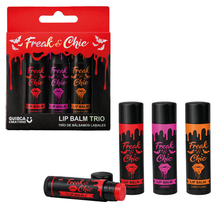 Halloween-Lippenstift, 3er-Set
