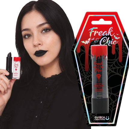 Halloween-Lippenstift Schwarz