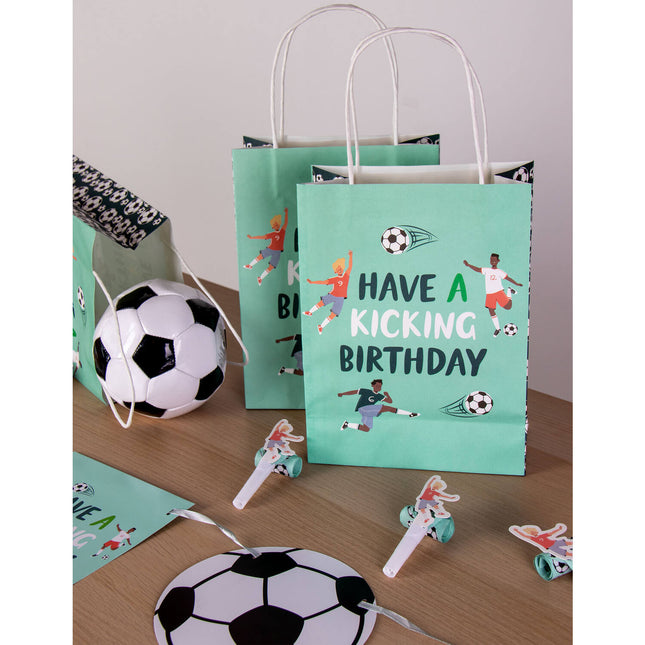 Fußball Handout-Taschen 27cm 6 Stk.