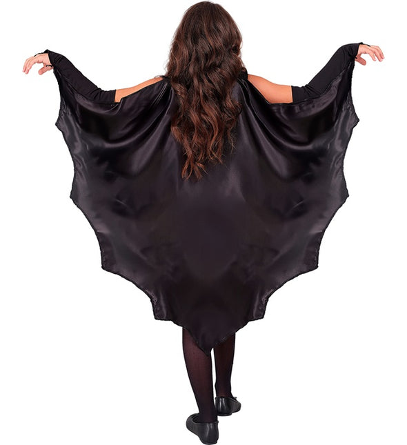 Fledermaus Umhang Schwarz
