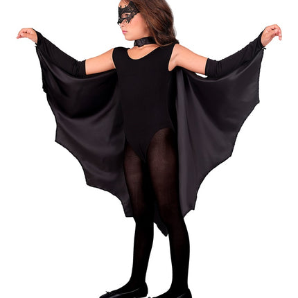 Fledermaus Umhang Schwarz