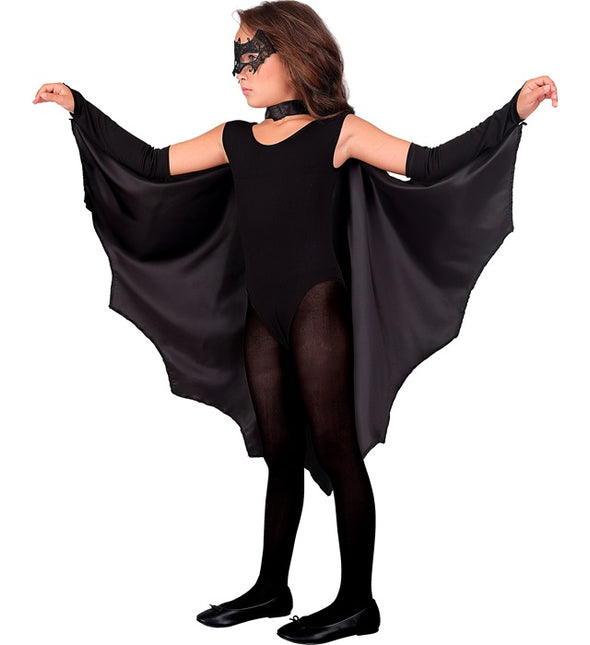 Fledermaus Umhang Schwarz