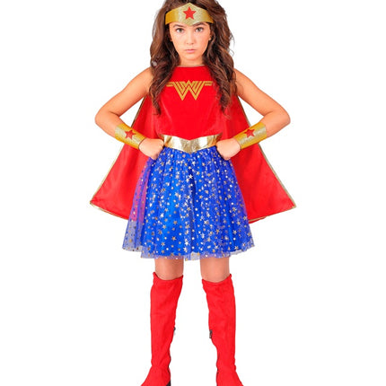 Wonder Girl Rot Blau