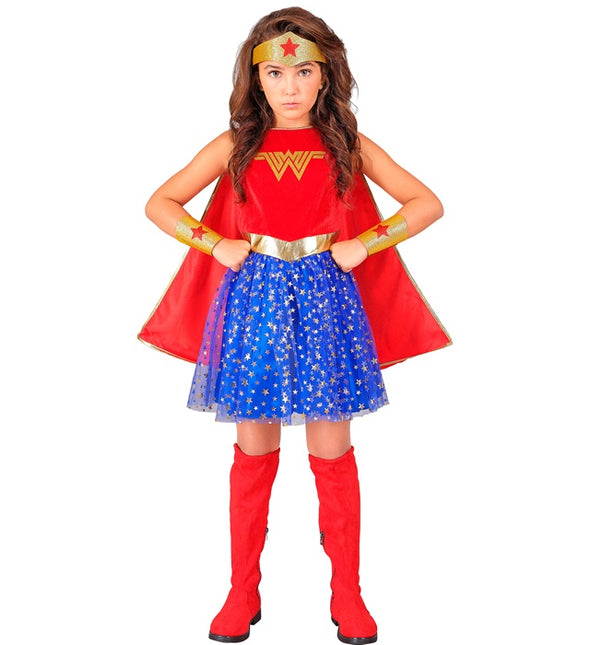 Wonder Girl Rot Blau