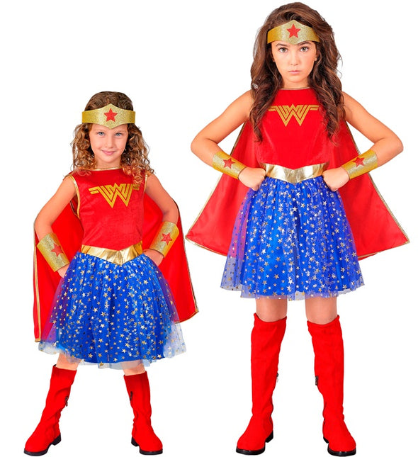 Wonder Girl Rot Blau