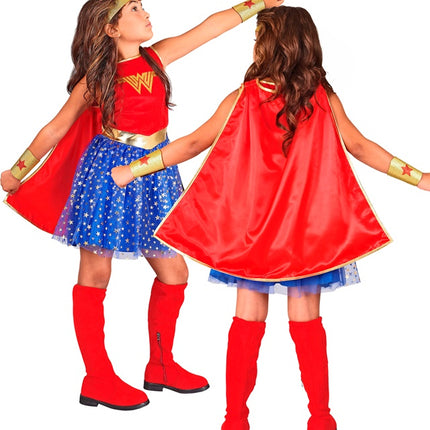 Wonder Girl Rot Blau