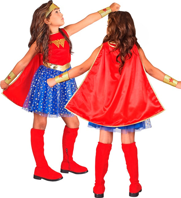Wonder Girl Rot Blau