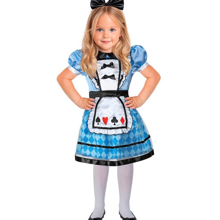 Wonderland Girl Kostüm Blau