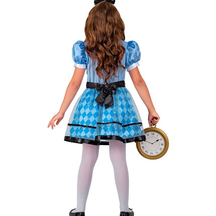 Wonderland Girl Kostüm Blau