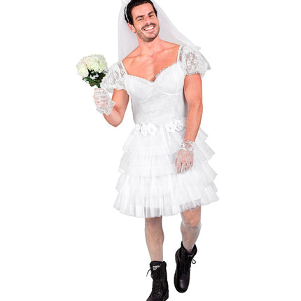 Männliche Braut Kostüm