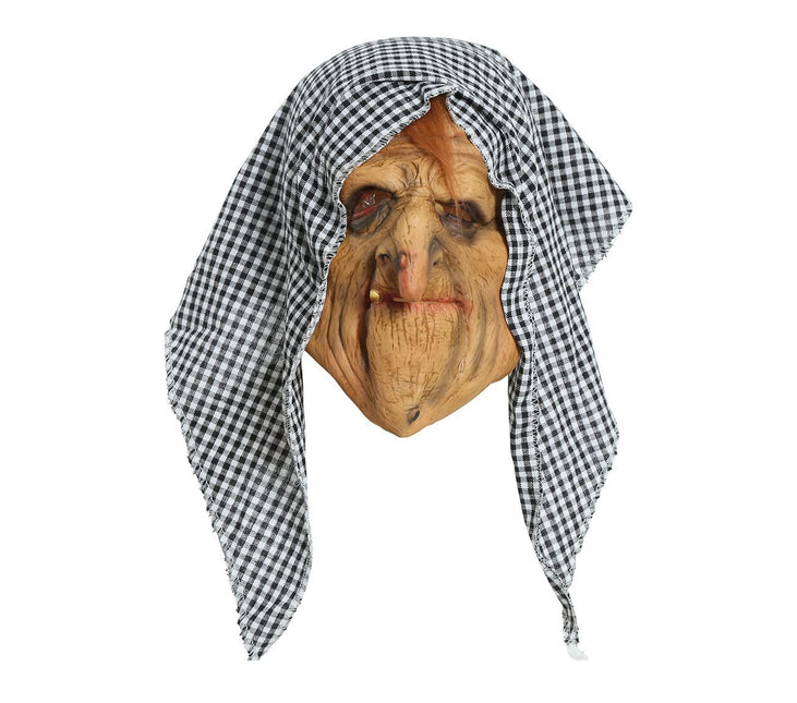 Halloween Hexe Maske Mütze