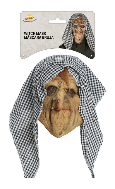 Halloween Hexe Maske Mütze