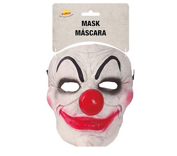 Halloween Halbmaske Clown