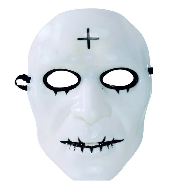 Halloween Maske Kreuz Damen