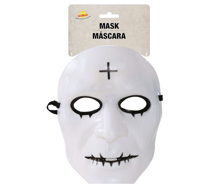 Halloween Maske Kreuz Damen