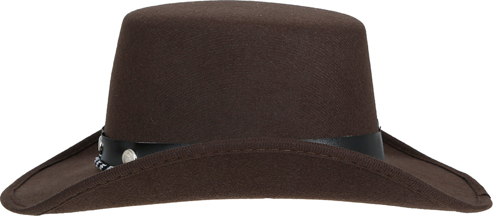 Brauner Filz Cowboyhut Kind