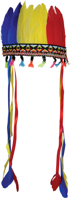 Mehrfarbiger Federbusch