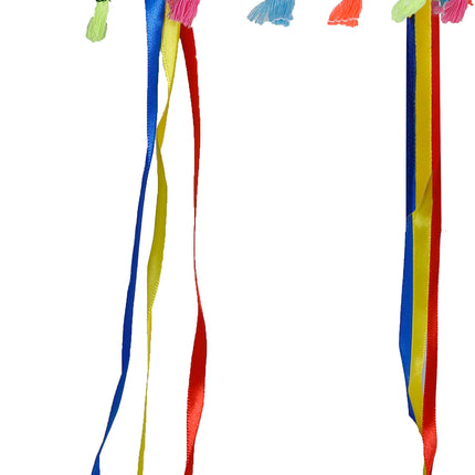 Mehrfarbiger Federbusch