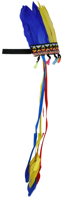 Mehrfarbiger Federbusch