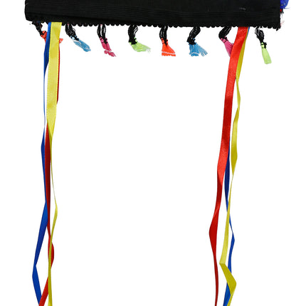 Mehrfarbiger Federbusch