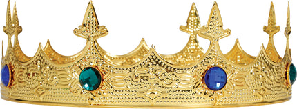 Mittelalterliche Gold-Metallic-Krone