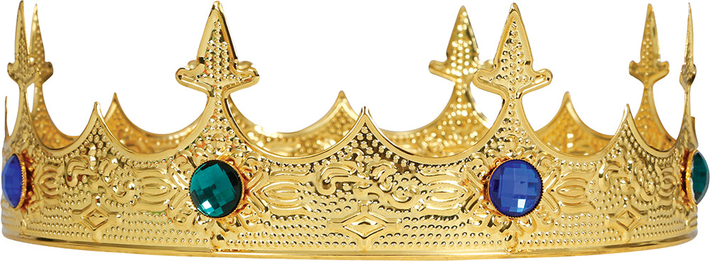 Mittelalterliche Gold-Metallic-Krone
