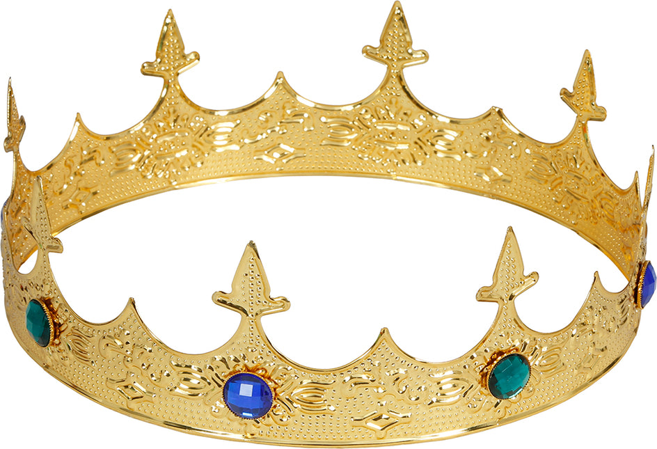 Mittelalterliche Gold-Metallic-Krone