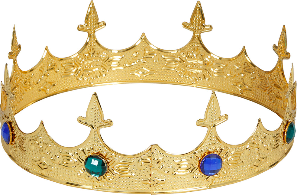 Mittelalterliche Gold-Metallic-Krone