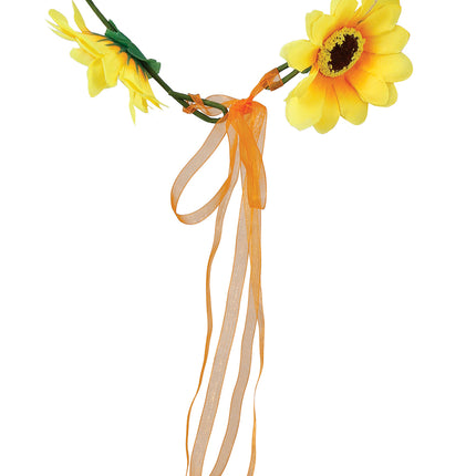 Gelbe Gänseblümchen-Krone