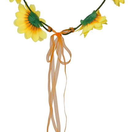 Gelbe Gänseblümchen-Krone