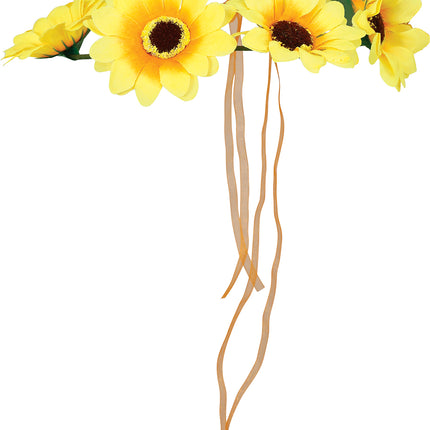 Gelbe Gänseblümchen-Krone