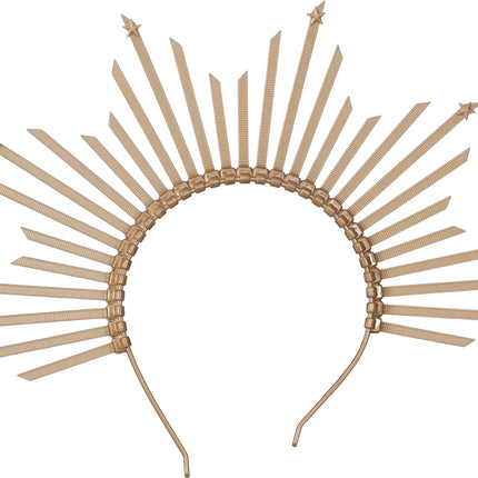 Goldener Haarreif Halo