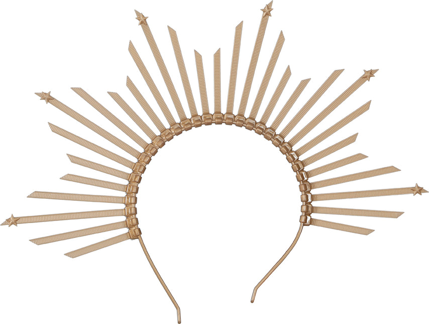 Goldener Haarreif Halo