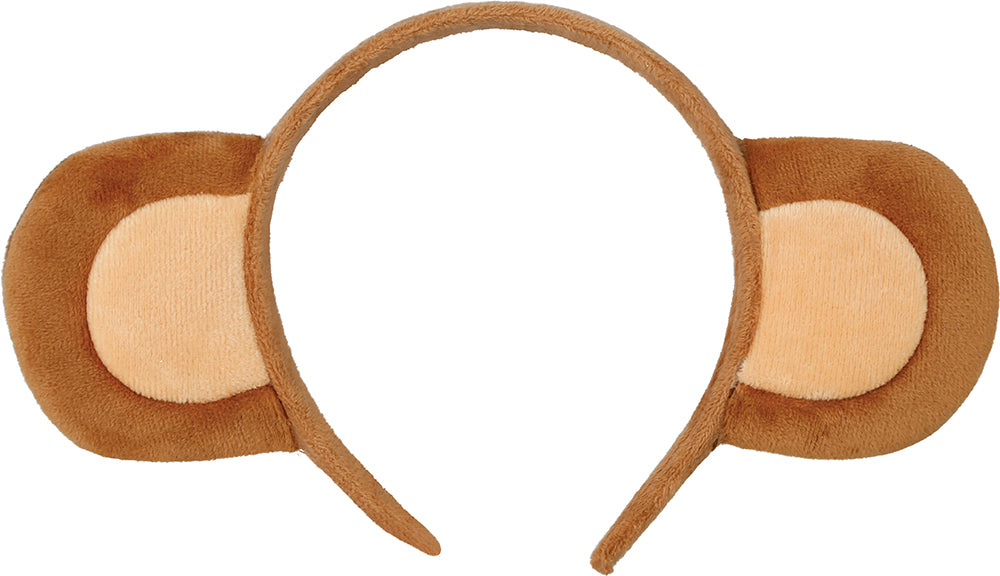 Affe Stirnband Braun