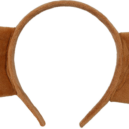 Affe Stirnband Braun