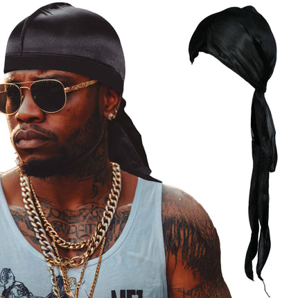 Schwarzes Bandana Polyester