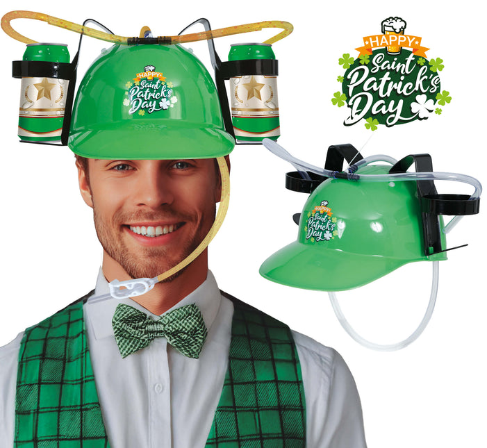 St. Patrick's Day Helm für Getränke 43cm