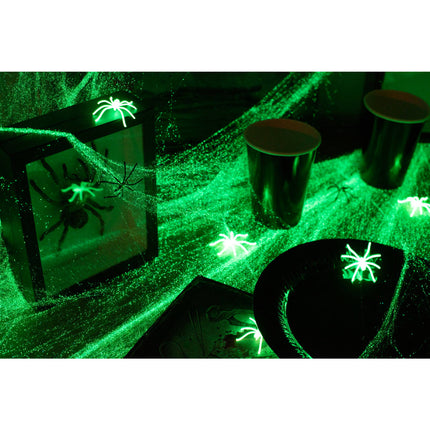 Spinnennetz Glow in the Dark - 100 Gramm
