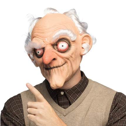 Latex-Kopfmaske „Grumpy“