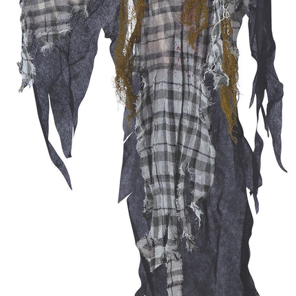 Halloween Hängende Dekoration Skelett Kariert 1,2m