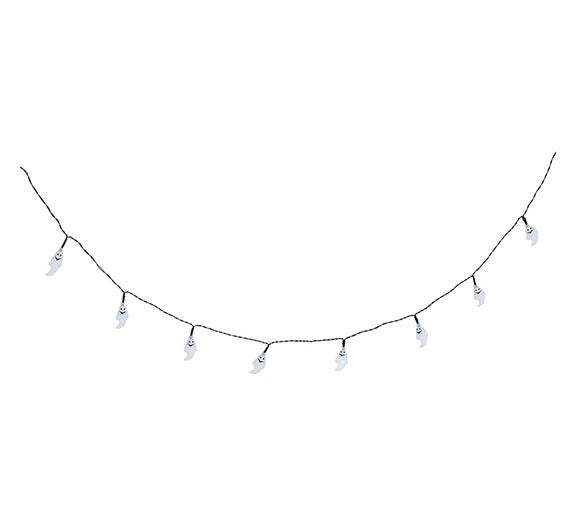 Halloween Lichtergirlande LED Gespenster 1,55m