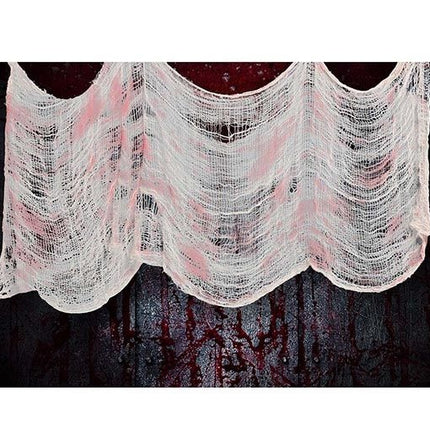 Halloween Vorhang Blutiger Stoff 2,28m