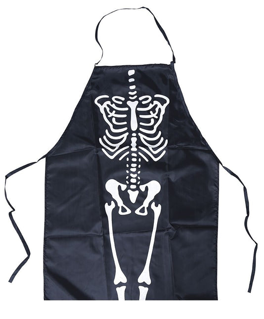 Halloween Schürze Skelett