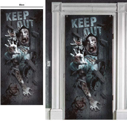 Halloween Türdekoration Zombie 180cm