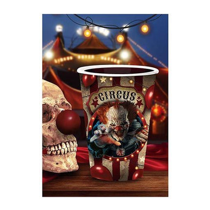 Halloween Becher Clown 355ml 6 Stk.
