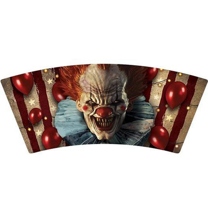 Halloween Schnapsgläser Clown 5cm 3Stk.